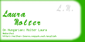 laura molter business card